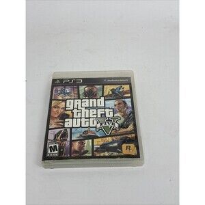 Grand Theft Auto V GTA5 - PlayStation 3 PS3 CIB With Map Tested & Working